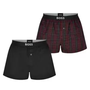 Image of Boss 2P Boxer Shorts EW 10247507 01 - Red