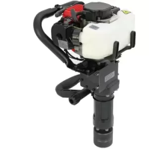 Image of T-Mech Post Driver, 2-Stroke Petrol Fence Knocker, Jack Hammer & - Black