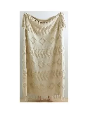 Image of Pineapple Elephant Kabeli 100% Cotton Tufted Throw