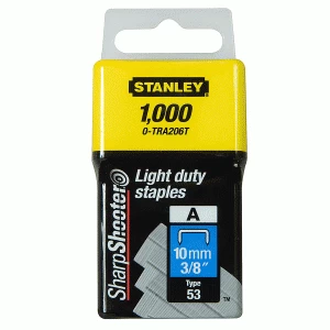 Image of Stanley 10mm Light Duty Staples