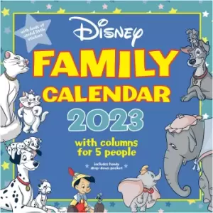 Image of Disney Classics Familienkalender 2023 Wall Calendar multicolour