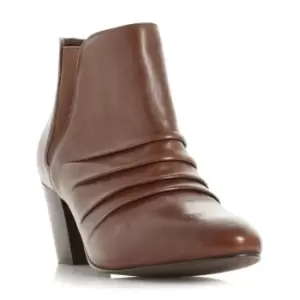 Image of Linea Linea Oslo Ruched Boots - Brown