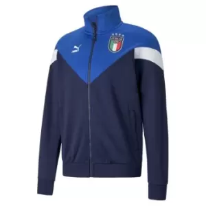Image of Puma FIGC Ice Track Jacket Mens - Blue