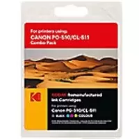 Image of Kodak Ink Cartridge Compatible with Canon PG-510 CL-511 CMYK Pack of 2