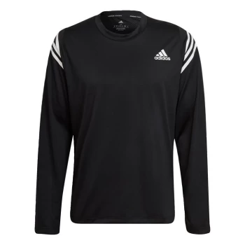 Image of adidas Training Icons Training Long Sleeve Tee Mens - Black