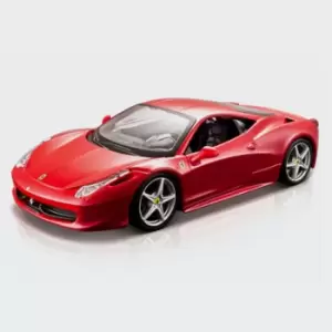 Image of Ferrari 458 Italia Diecast Car 1:24 Scale by Bburago