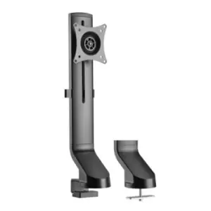 Image of Tripp Lite DDR1732SC Single-Display Monitor Arm with Desk Clamp and Grommet - Height Adjustable 17 to 32 Monitors