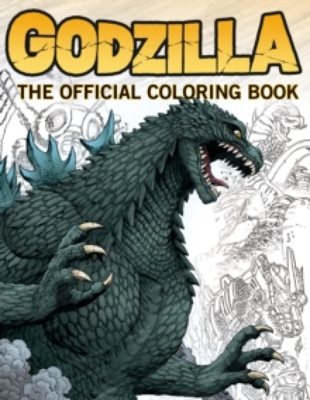 Image of Godzilla: The Official Coloring Book Paperback / softback