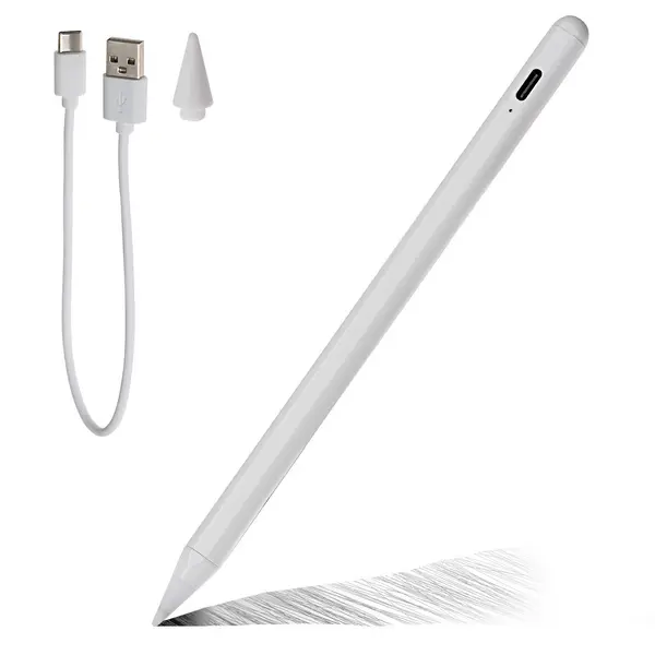 Image of Maplin Maplin Stylus Pen for Post-2018 Apple iPad Models with Magnetic Casing & Super Fine Nib 656PAM