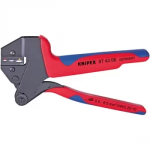 Image of Knipex 97 43 06 Crimp System Pliers With Dies For Insulated 200mm
