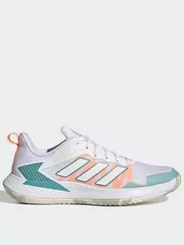 Image of adidas Defiant Speed Tennis Shoes, White, Size 5.5, Women