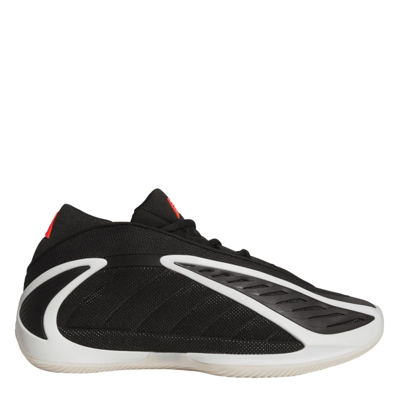 Image of adidas Mens Ant Edw Basketball Trainers Black/Silver male 10 (44.7)
