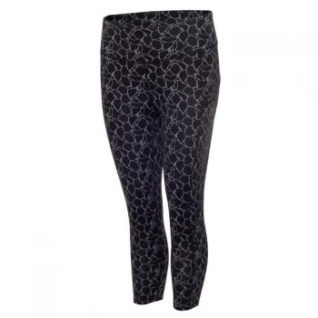 Image of Calvin Klein Golf Capri Leggings - Black Patch