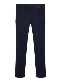 Image of NAME IT Slim Fit Cotton Chinos Men Blue