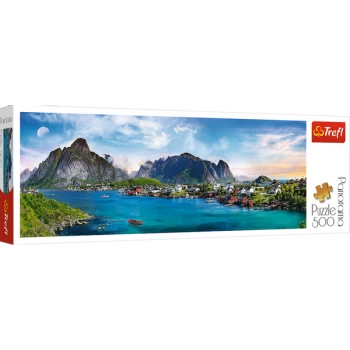Image of Trefl Panorama Lofoten Archipelago Norway Jigsaw - 500 Piece