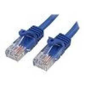 Image of StarTech 1m Cat5e Blue Snagless Rj45 Utp Cat 5e Patch Cable 1m Patch Cord