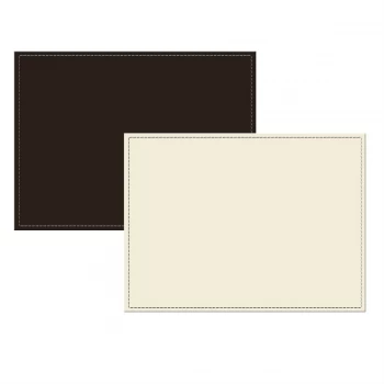 Image of Creative Tops Leather Tablemats - 4 Pack