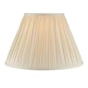 Image of Chatsworth Tapered Cylinder Shade, Ivory Silk