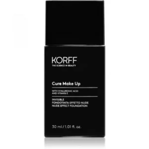 Image of Korff Cure Makeup Liquid Foundation for Natural Look Shade 01 Creamy 30ml