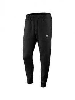 Image of Nike Sportswear Plus Size Club Fleece Joggers - Black, Size 4XL, Men