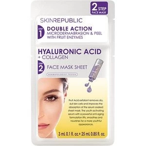 Image of Skin Republic Hyaluronic Acid + Collagen Microderma.3ml+23ml