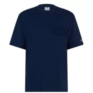 Image of Champion Twill Pocket T-Shirt Mens - Blue