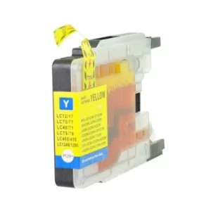 Image of 5 Star Value Remanufactured Inkjet Cartridge Page Life 1200 HY Yellow [Brother LC1280XLY Alternative]