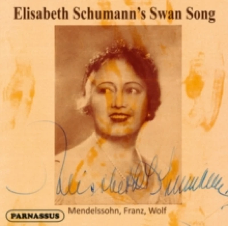 Image of Elisabeth Schumann's Swan Song CD / Album