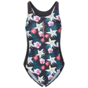 Image of Trespass Womens/Ladies Tamika One Piece Swimsuit (S) (Multicoloured)