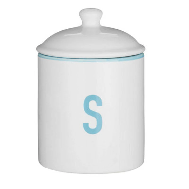 Image of Premier Housewares Interiors by Premier Homestead Sugar Canister White