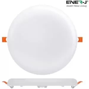 Image of 12W Frameless Recessed-Surface Super LED Panel, 105mm, Round, 6000K (pack of 4 units)
