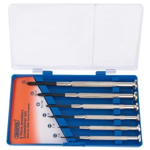 Image of Draper 6 Piece Precision Screwdriver Set