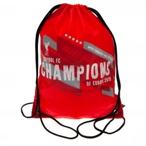 Image of Liverpool FC Champions of Europe Gym Bag