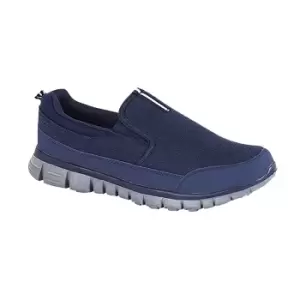 Image of Dek Superlight Adults/Unisex Neptune Slip On Trainers (8 UK) (Navy)