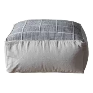 Image of Todi Grey Pouffe Grey