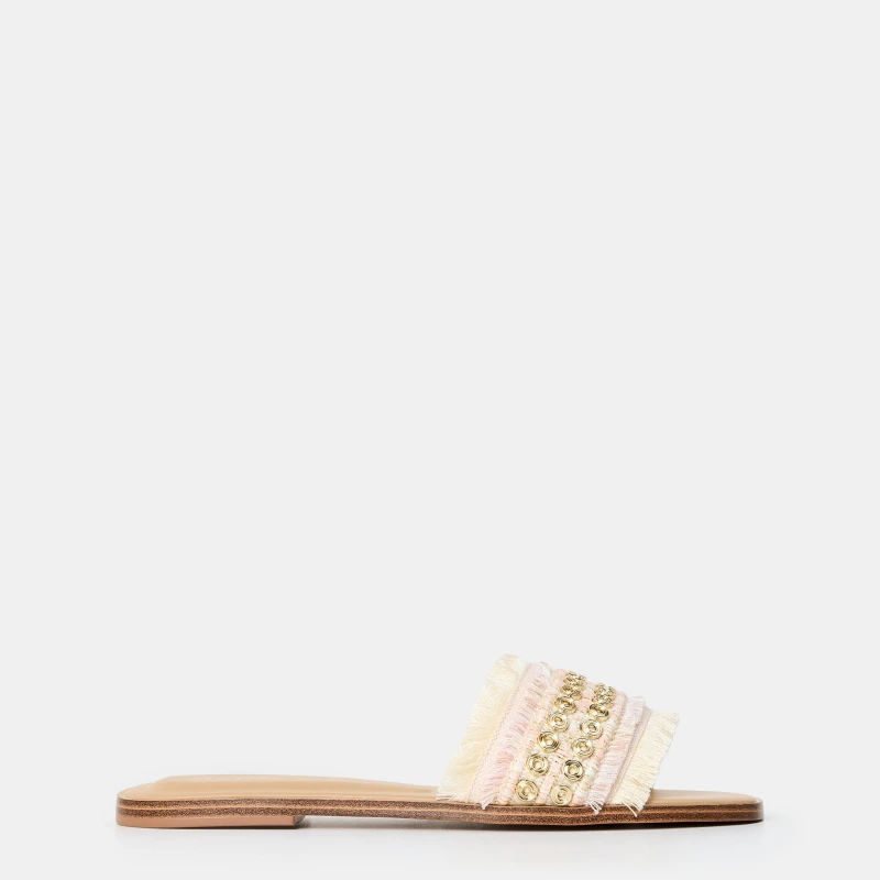 Image of Aldo Womens Nalani Flat Sandals Neutral female 4 (37)