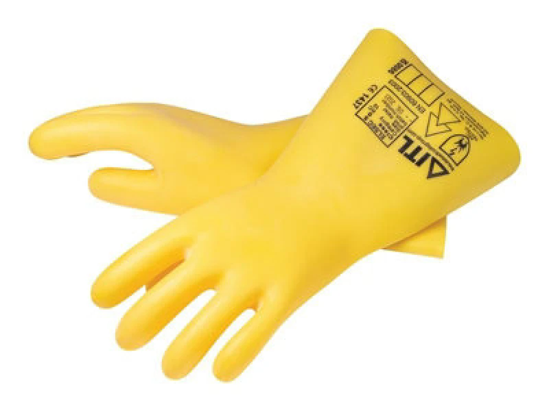 Image of ITL Insulated Class 0 Insulated Rubber Electrical Safety Gauntlets 05110 Colour: Yellow