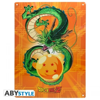 Image of Dragon Ball - Shenron (28 x 38cm) With Hook Metal Plate