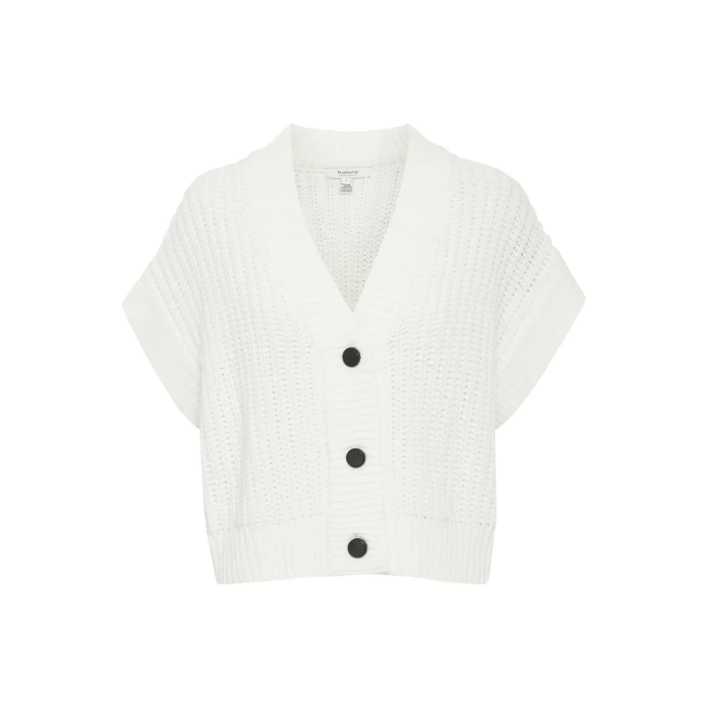 Image of b.Young Womens cardigan b.young Byotinka Blanc Female M