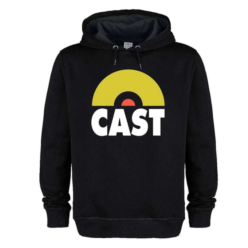 Image of Amplified Mens Cast Logo Hoodie in Black Size: XS Black Male XS