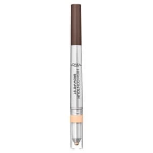 Image of LOreal Brow Pencil Highlighter Duo 108 Warm Brunette