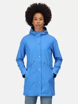 Image of Regatta Blakesleigh Waterproof Shell Jacket - Blue Size 8, Women
