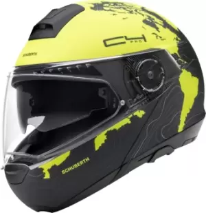Image of Schuberth C4 Pro Magnitudo Helmet, yellow, Size S, yellow, Size S