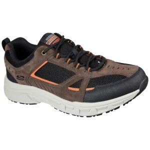 Image of Skechers Mens Oak Canyon Duelist Shoes Chocolate/Black UK7