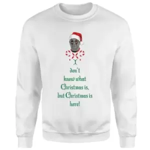 Image of Marvel Drax Christmas Christmas Jumper - White - L