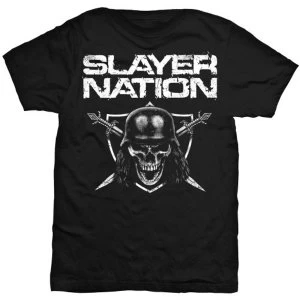 Image of Slayer - Slayer Nation Unisex Medium T-Shirt - Black