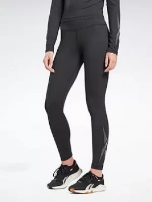 Image of Reebok Thermowarm Touch Base Layer Bottoms, Black Size M Women