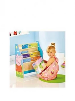 Image of Peppa Pig Kids Sling Bookcase, One Colour