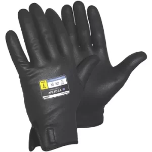 Image of 882 Tegera Classic Nylon Gloves Black Size 9
