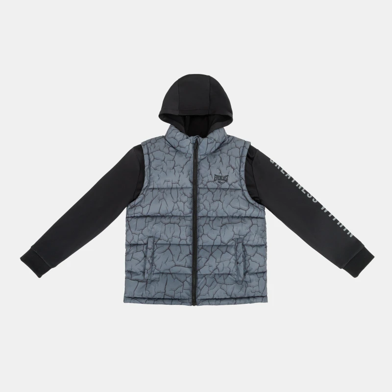 Image of Everlast Hybrid Jacket Junior Boys Crack Charcoal male 7-8 (S)